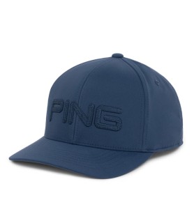 Ping Stitch Navy Hat